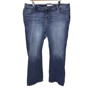 Torrid Blue Straight Leg Jeans Size 22